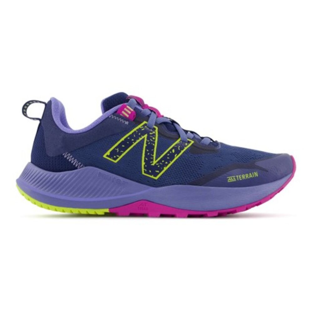 New Balance Blue and Purple Athletic Shoes with Cushioned Sole